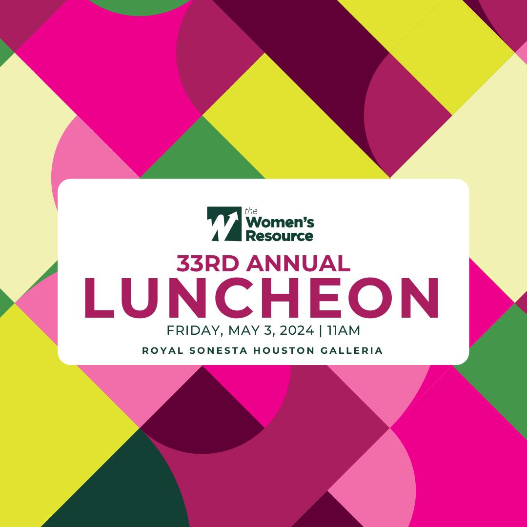 The Women’s Resource – 33rd Annual Luncheon